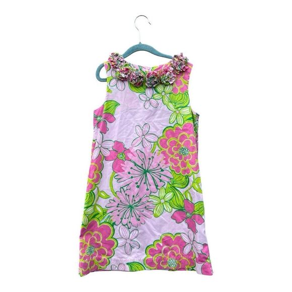 Lilly Pulitzer Minnie Shift Dress‎ size 8 preppy boho coastal cottagecore - Picture 1 of 5